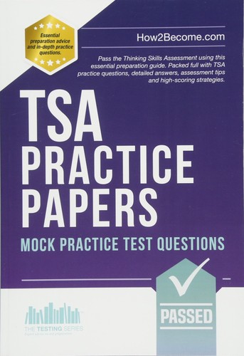 Tsa practice papers mock - papers:,