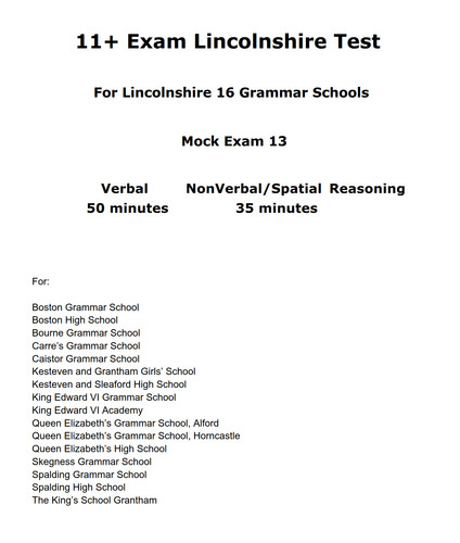 Lincolnshire grammar schools - grammar,