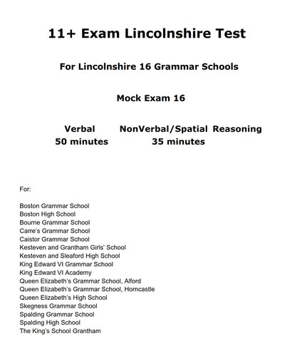 Lincolnshire grammar schools - lincolnshire,