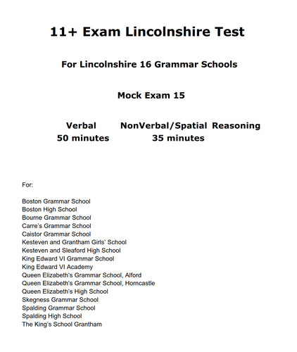 Lincolnshire grammar schools - lincolnshire,