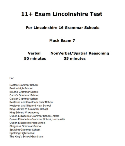 Lincolnshire grammar schools - grammar,