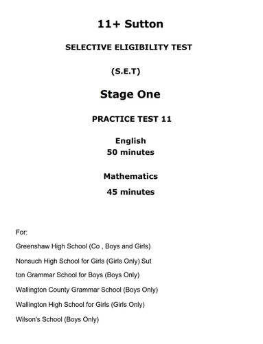 Sutton grammar schools - grammar,